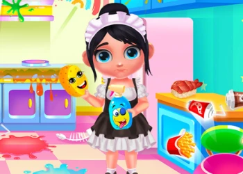 Play Candy House Cleaning online for free at PlotyGames