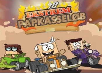 Play Cardboard Racing Time online for free at PlotyGames
