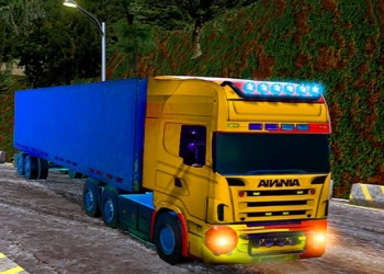 Play Cargo Truck simulator 2025 online for free at PlotyGames