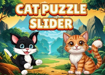 Play Cat Puzzle Slider online for free at PlotyGames