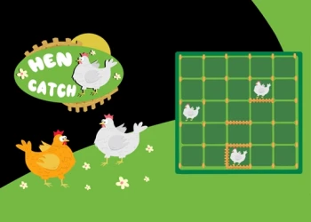 Play Catch The Hen: Lines and Dots online for free at PlotyGames