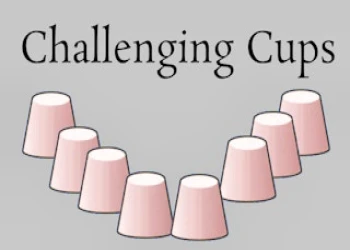 Challenging Cups - Free brain game online at plotygames