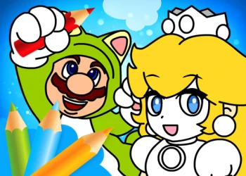 Play Cheerful Plumber Coloring online for free at PlotyGames