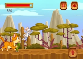 Cheesy Run - Free runner game online at plotygames