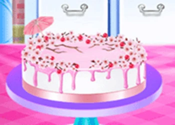 Cherry Blossom Cake Cooking - Food Game - Free girls game online at plotygames