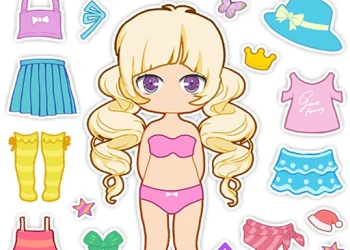 Play Chibi Doll Makeup Salon online for free at PlotyGames