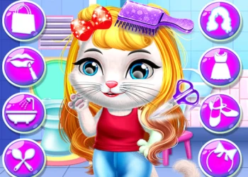 Play Chic Baby Kitty Hair Salon online for free at PlotyGames