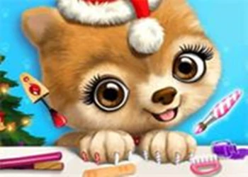Play Christmas Animal Makeover Salon - Cute Pets online for free at PlotyGames