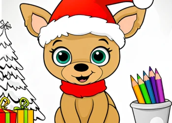 Play Christmas Coloring Game 2 online for free at PlotyGames