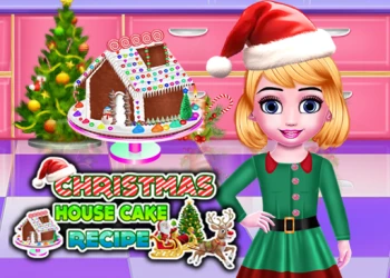 Play Christmas House Cake Recipe online for free at PlotyGames