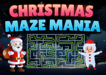 Play Christmas Maze Mania online for free at PlotyGames