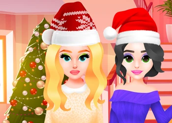 Christmas Party Girls with Julie - Free girls game online at plotygames