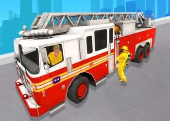 City Rescue Fire Truck Games - Free action game online at plotygames