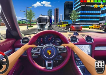 Play City Taffic Racer - Extream Driving simulator online for free at PlotyGames