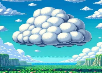 Play cloudy cleaning online for free at PlotyGames