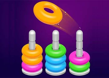 Play Color Hoop: Sort Puzzle online for free at PlotyGames