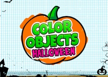 Play Color Objects Halloween online for free at PlotyGames