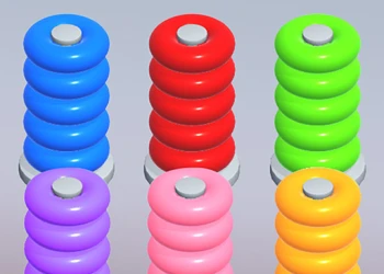 Color Ring Sort - Free boys game online at plotygames