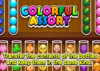 Colorful Assort - Free brain game online at plotygames