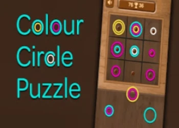 Colour Circle Puzzle - Free brain game online at plotygames