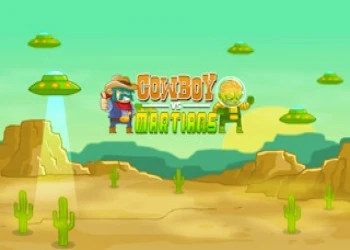 Cowboy VS Martians - Free fun game online at plotygames