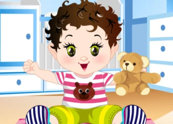 Play Cute Baby Dress Up online for free at PlotyGames