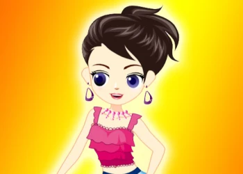Play Cute Girl Dress Up online for free at PlotyGames