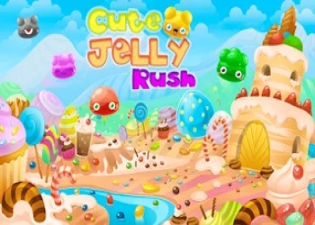 Play Cute Jelly Rush online for free at PlotyGames