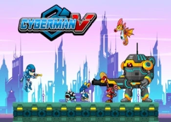 Cyberman V - Free action game online at plotygames