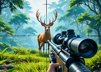 Play Deer Hunting Jungle Game online for free at PlotyGames