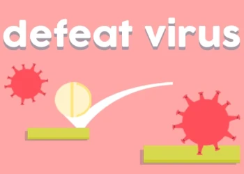 Play Defeat Virus online for free at PlotyGames