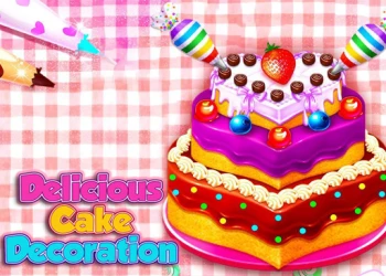 Delicious Cake Decoration - Free girls game online at plotygames
