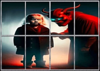 Demons Slider Block Blitz - Free monster game online at plotygames
