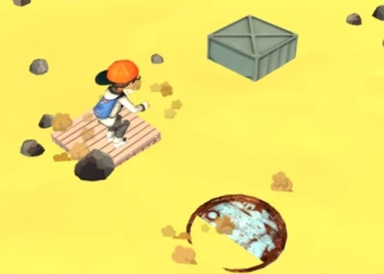 Play Desert Jump online for free at PlotyGames