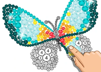 Play Diamond Painting For Girls online for free at PlotyGames