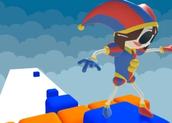 Play Digital Circus Tower Runner online for free at PlotyGames