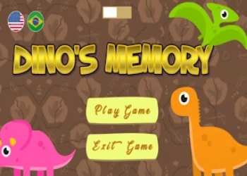Dino's Memory - Free memory game online at plotygames
