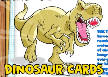 Play Dinosaur Cards Game online for free at PlotyGames