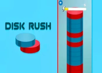 Disk Rush - Free hyper-casual game online at plotygames