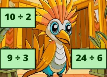 Play Division Bird Image Uncover online for free at PlotyGames