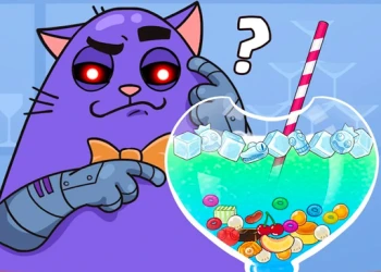 Play DIY Grimace Shake online for free at PlotyGames