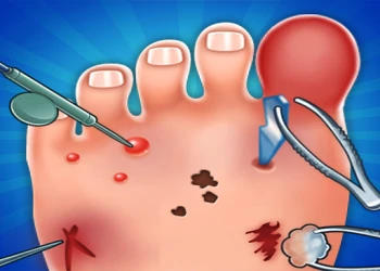 Play Doctor Foot Kids online for free at PlotyGames
