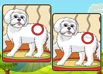 Play Dogs Spot The Differences 2 online for free at PlotyGames