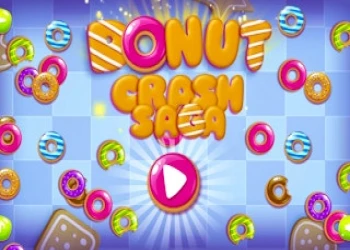 Donut Crash Saga - Free match-3 game unblocked