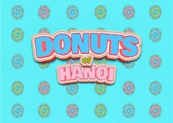 Donuts of Hanoi - Free brain game online at plotygames
