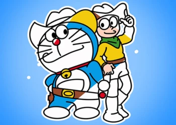 Doraemon Coloring Book - Free boys game online at plotygames