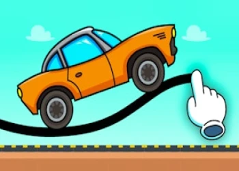 Draw Road for Car - Free car game online at plotygames