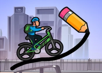Draw The Bike Bridge - Free boys game online at plotygames