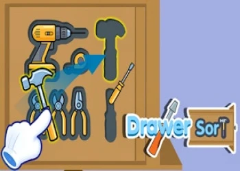 Drawer Sort - Free brain game online at plotygames
