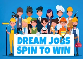 Dream Jobs Spin to Win - Free trivia game online at plotygames